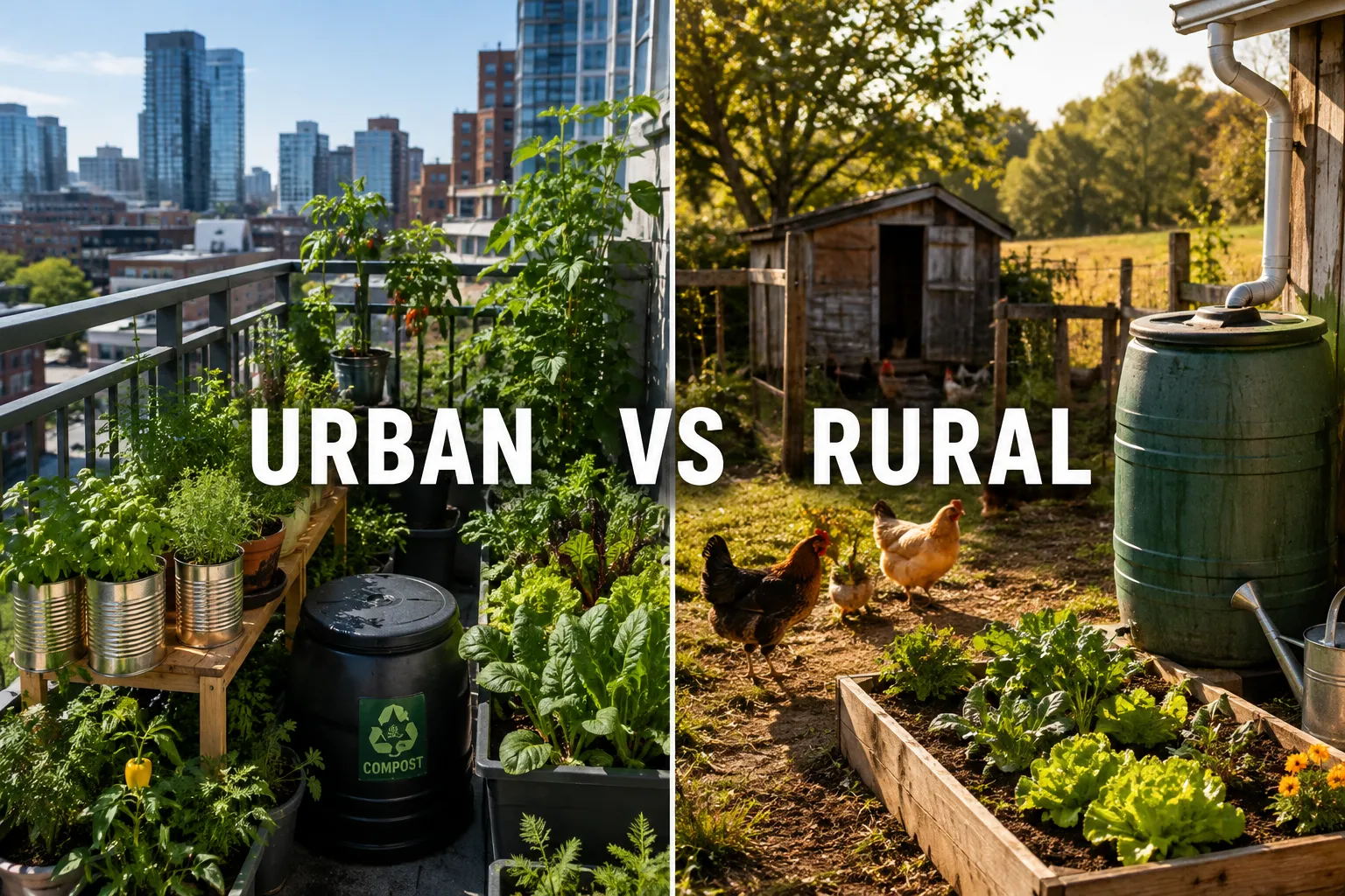 Do You Need Land to Homestead or Can You Do It in the City