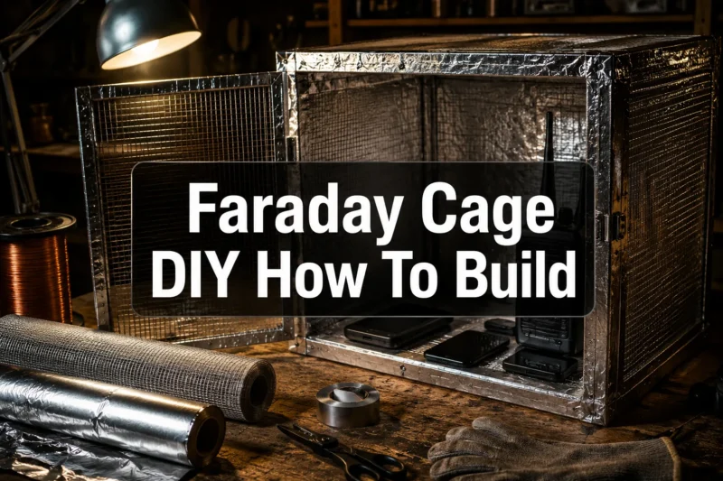 Faraday Cage DIY: Step-by-Step Prepper’s Guide to EMP Protection