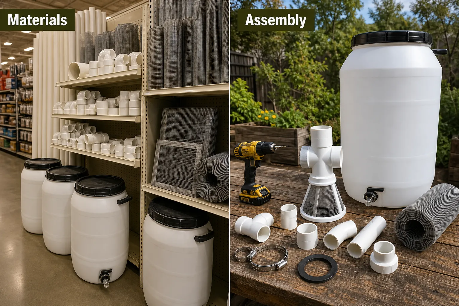 How to Install a Rainwater Harvesting System Yourself