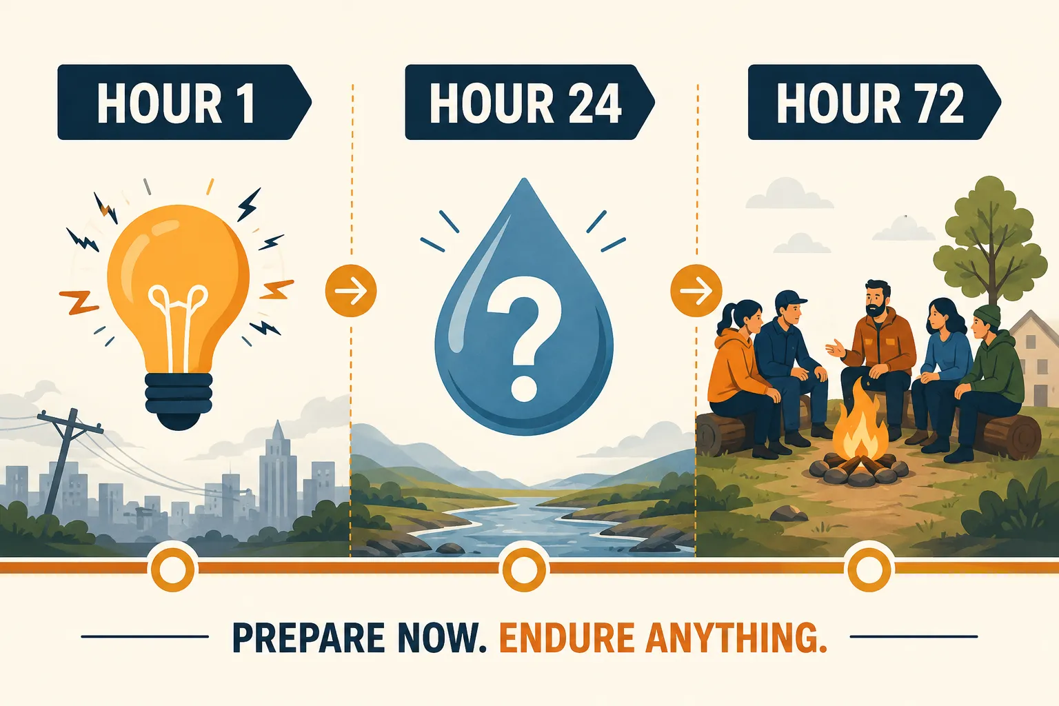 How to Know If the Grid Down Event Is Temporary or Long-Term