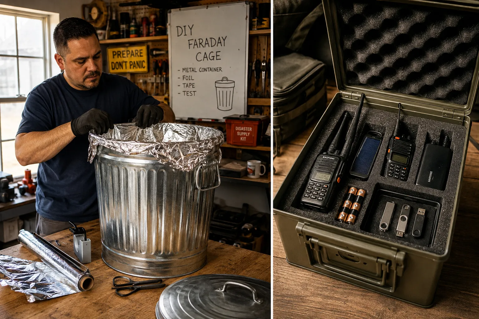 How to Make a Faraday Cage at Home for Cheap