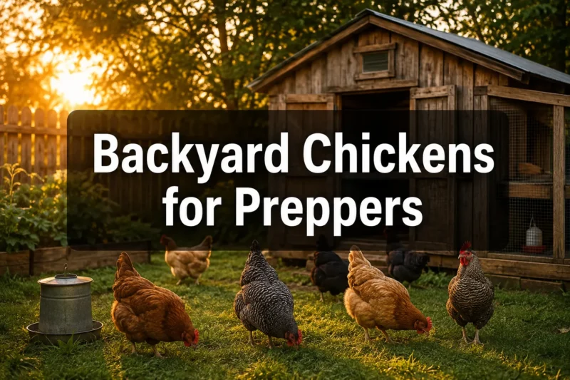 How to Raise Backyard Chickens for Preppers: Complete Starter Guide