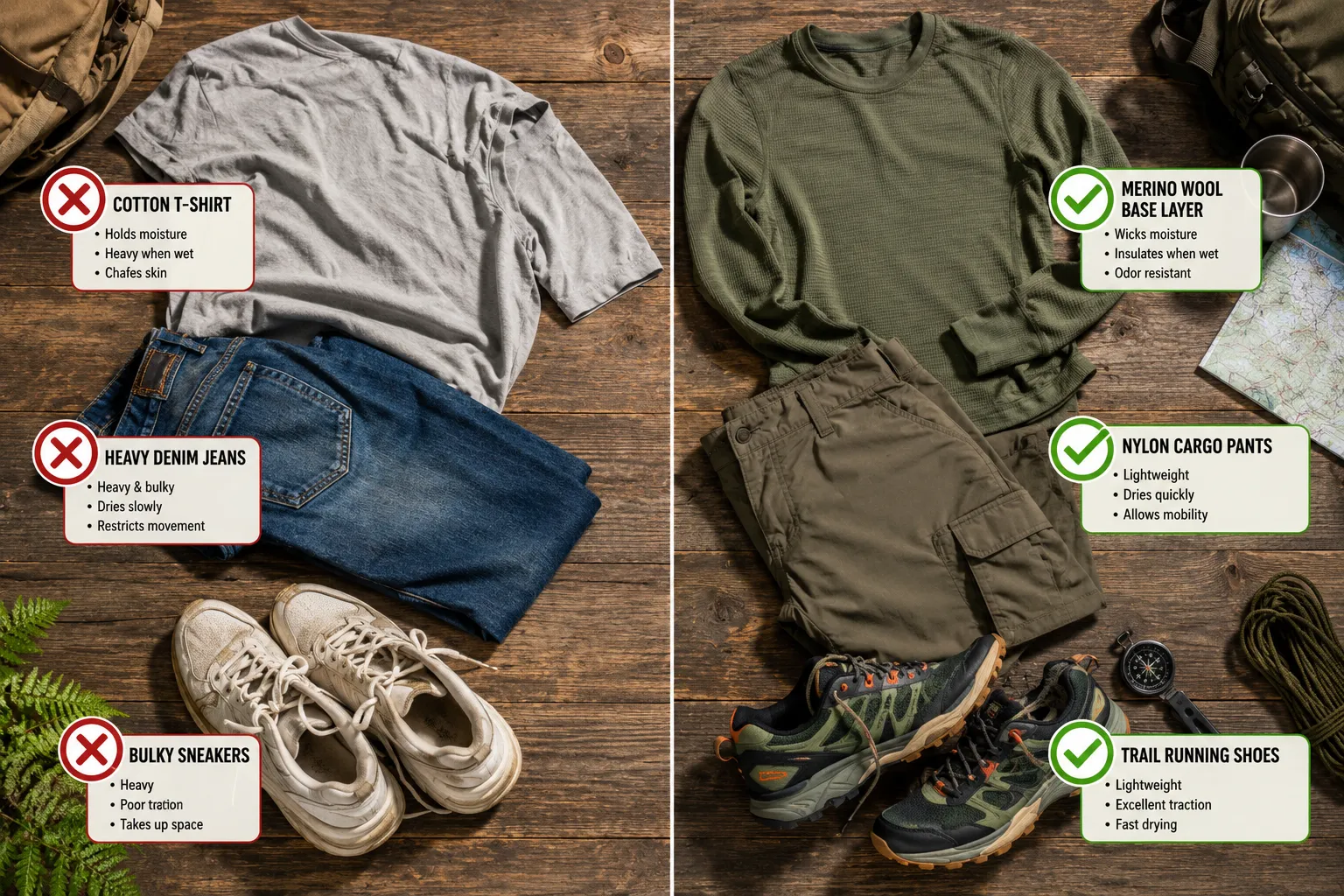 Common Mistakes People Make with Bug Out Bag Clothing