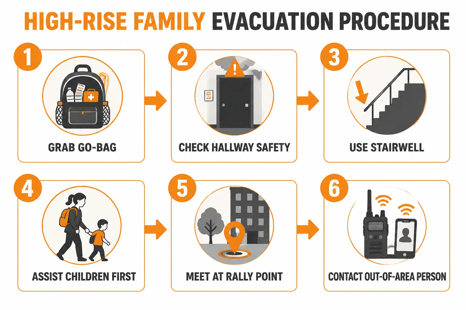 How To Evacuate a High Rise Building With Kids During a Crisis
