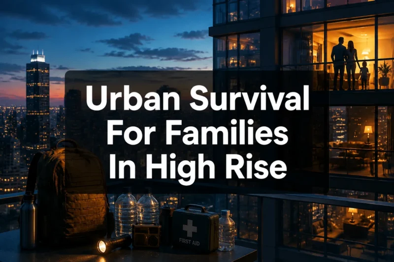 Urban Survival For Families In High-Rise Buildings: The Complete 2026 Preparedness Guide