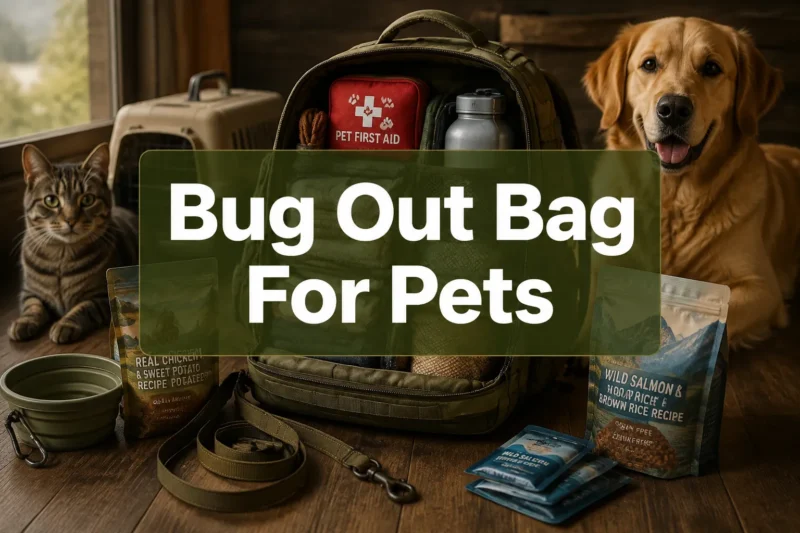 Bug Out Bag For Pets: The Complete Prepper’s Guide
