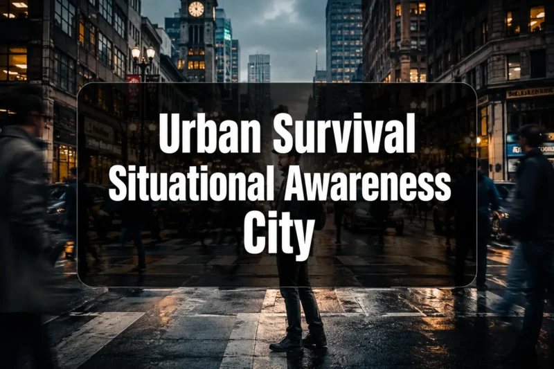 Urban Survival Situational Awareness City Streets
