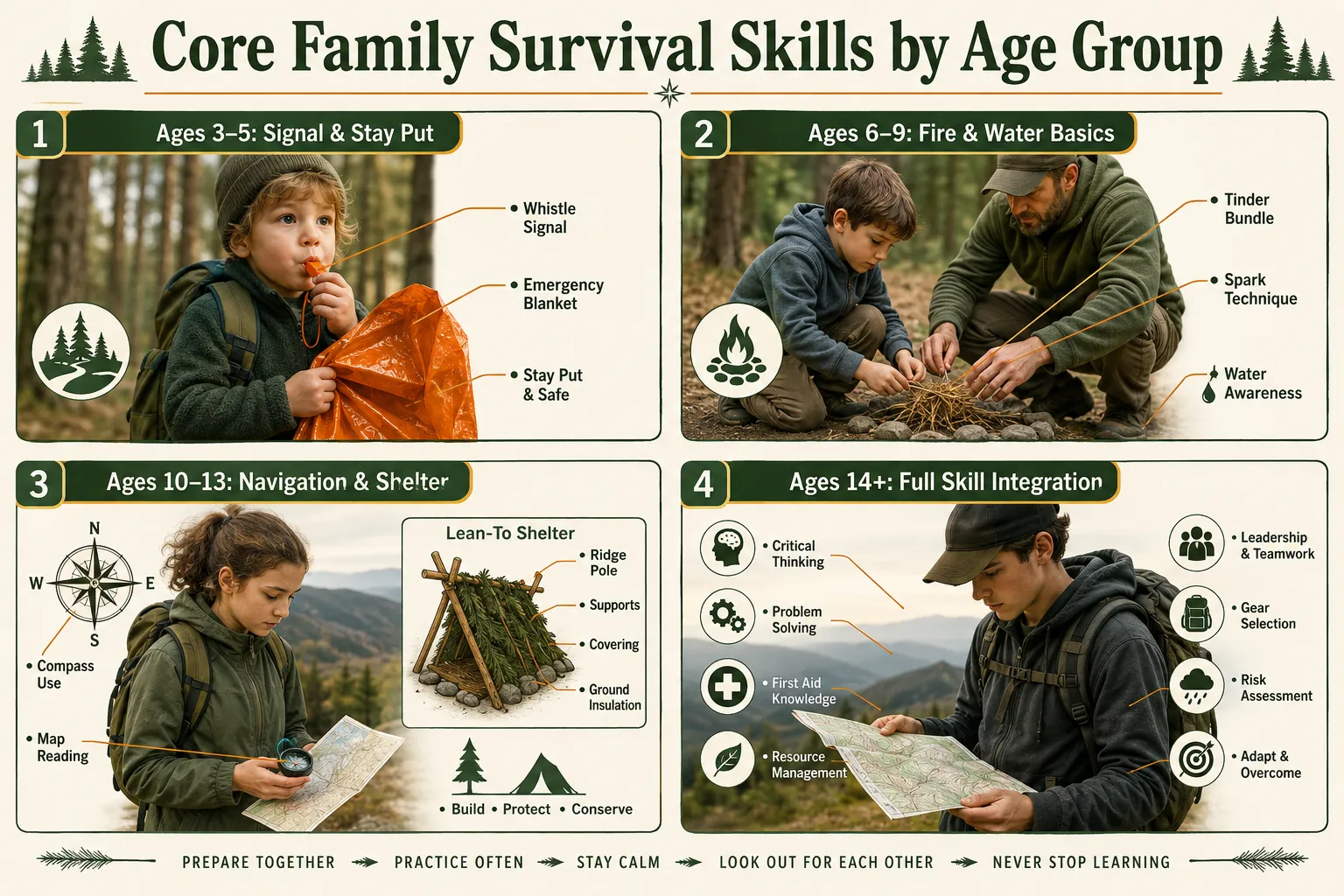 What Are the Essential Wilderness Survival Skills Families With Kids Need to Know