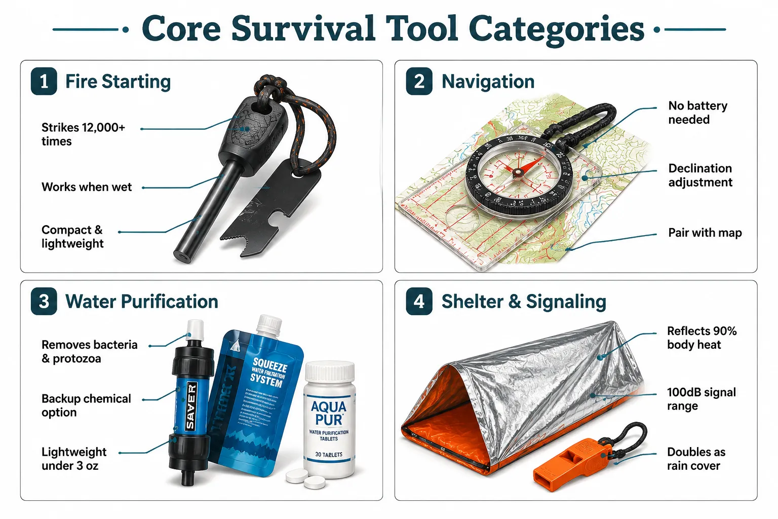 What Are the Most Essential Survival Tools for Hiking