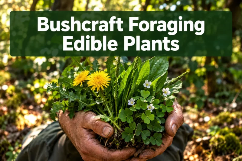 Ultimate Bushcraft Foraging Edible Plants Identification Guide