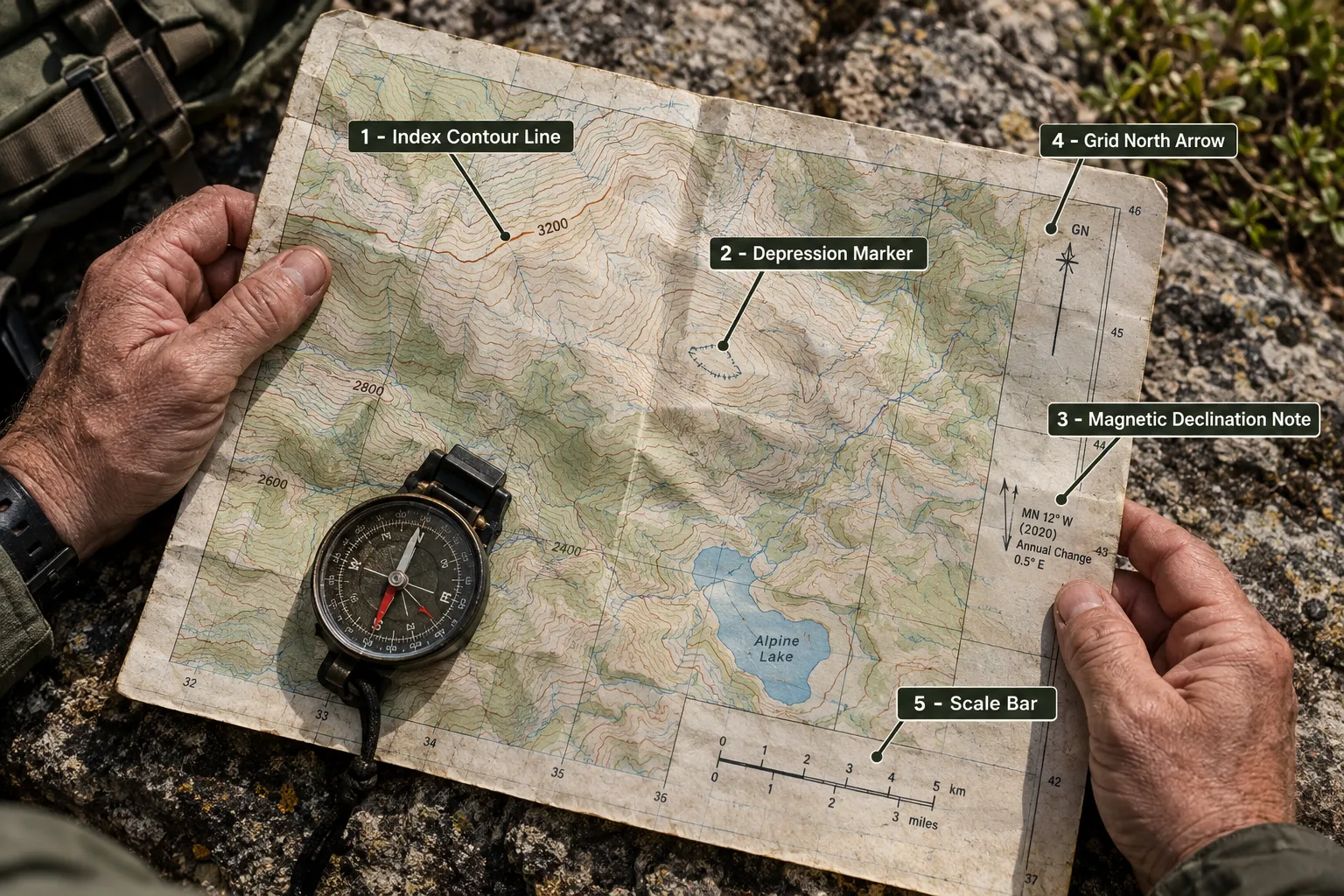 How To Read Topographic Maps for Hiking