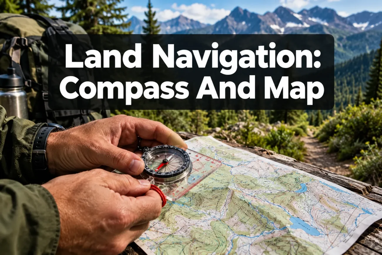 Land Navigation Using Compass And Map