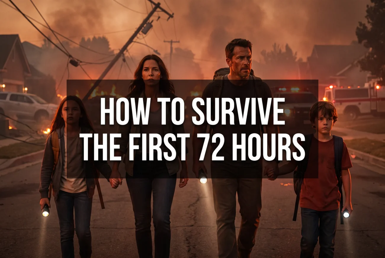 How To Survive the First 72 Hours After a Disaster