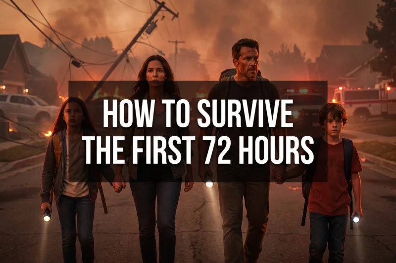 How To Survive the First 72 Hours After a Disaster