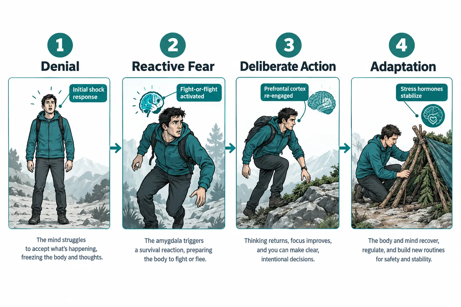 How Does the Fight-or-Flight Response Work in Survival Situations