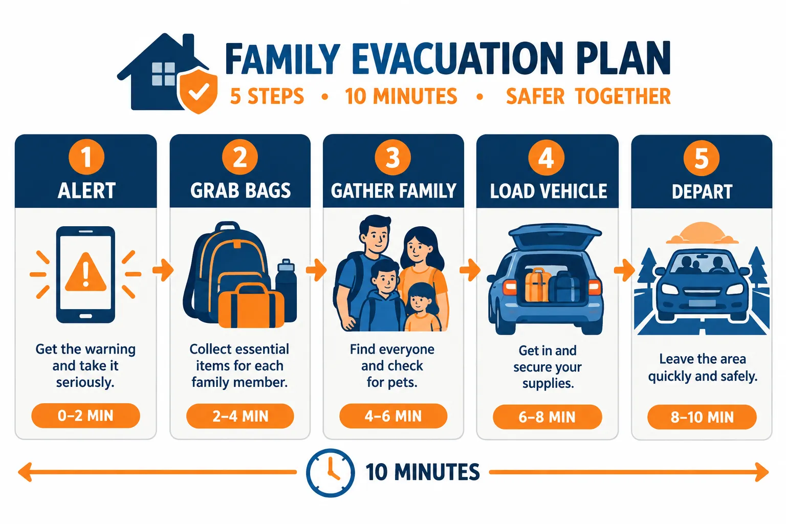 How to Create an Evacuation Plan With Kids and Pets