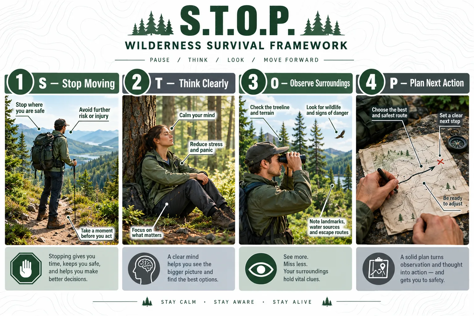 What To Do First If You Get Lost in the Woods
